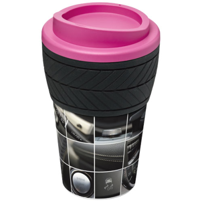 Picture of BRITE-AMERICANO® TYRE 350 ML THERMAL INSULATED TUMBLER in Magenta