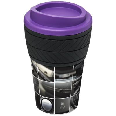 Picture of BRITE-AMERICANO® TYRE 350 ML THERMAL INSULATED TUMBLER in Purple.