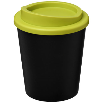 Picture of AMERICANO® ESPRESSO 250 ML THERMAL INSULATED TUMBLER in Solid Black & Lime.