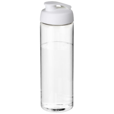 Picture of H2O ACTIVE® VIBE 850 ML FLIP LID SPORTS BOTTLE in Clear Transparent & White