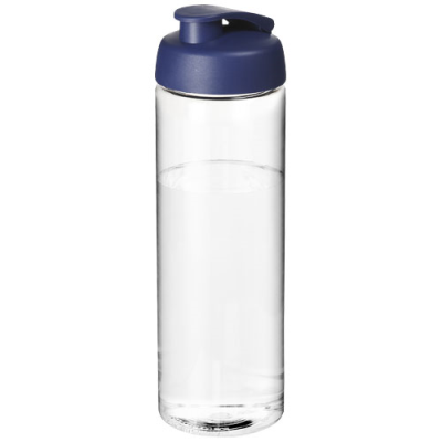Picture of H2O ACTIVE® VIBE 850 ML FLIP LID SPORTS BOTTLE in Clear Transparent & Blue