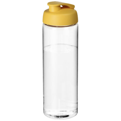 Picture of H2O ACTIVE® VIBE 850 ML FLIP LID SPORTS BOTTLE in Clear Transparent & Yellow
