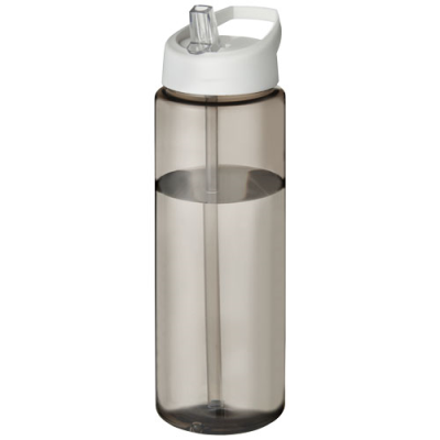 Picture of H2O ACTIVE® VIBE 850 ML SPOUT LID SPORTS BOTTLE in Charcoal & White