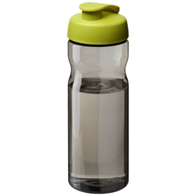 Picture of H2O ACTIVE® ECO BASE 650 ML FLIP LID SPORTS BOTTLE in Charcoal & Lime Green