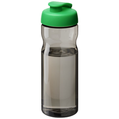 Picture of H2O ACTIVE® ECO BASE 650 ML FLIP LID SPORTS BOTTLE in Charcoal & Bright Green