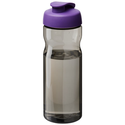 Picture of H2O ACTIVE® ECO BASE 650 ML FLIP LID SPORTS BOTTLE in Charcoal & Purple