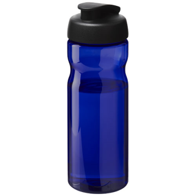 Picture of H2O ACTIVE® ECO BASE 650 ML FLIP LID SPORTS BOTTLE in Blue & Solid Black.