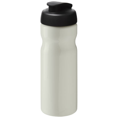 Picture of H2O ACTIVE® ECO BASE 650 ML FLIP LID SPORTS BOTTLE in Ivory White & Solid Black.