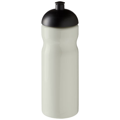 Picture of H2O ACTIVE® ECO BASE 650 ML DOME LID SPORTS BOTTLE in Ivory White & Solid Black