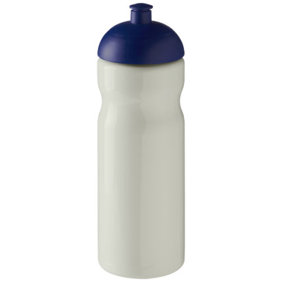 Picture of H2O ACTIVE® ECO BASE 650 ML DOME LID SPORTS BOTTLE in Ivory White & Blue.