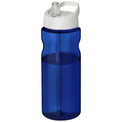 Picture of H2O ACTIVE® ECO BASE 650 ML SPOUT LID SPORTS BOTTLE in Blue & White