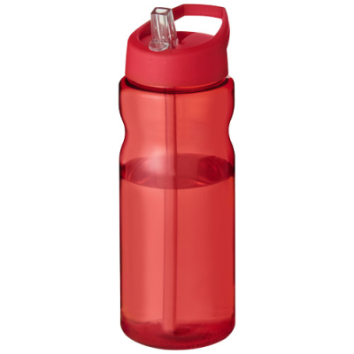 Picture of H2O ACTIVE® ECO BASE 650 ML SPOUT LID SPORTS BOTTLE in Red & Red