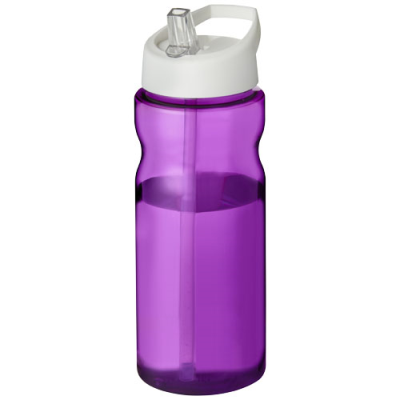 Picture of H2O ACTIVE® ECO BASE 650 ML SPOUT LID SPORTS BOTTLE in Purple & White.