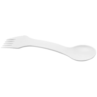 Picture of EPSY PURE 3-IN-1 SPOON, FORK AND KNIFE in White