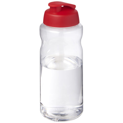 Picture of H2O ACTIVE® BIG BASE 1 LITRE FLIP LID SPORTS BOTTLE in Red