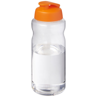 Picture of H2O ACTIVE® BIG BASE 1 LITRE FLIP LID SPORTS BOTTLE in Orange