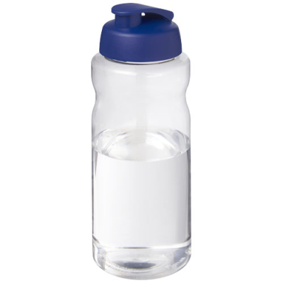 Picture of H2O ACTIVE® BIG BASE 1 LITRE FLIP LID SPORTS BOTTLE in Blue.