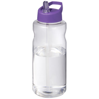Picture of H2O ACTIVE® BIG BASE 1 LITRE SPOUT LID SPORTS BOTTLE in Purple