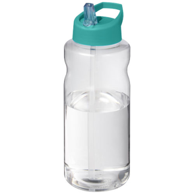 Picture of H2O ACTIVE® BIG BASE 1 LITRE SPOUT LID SPORTS BOTTLE in Aqua.