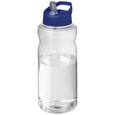 Picture of H2O ACTIVE® BIG BASE 1 LITRE SPOUT LID SPORTS BOTTLE in Blue