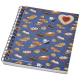 Picture of DESK-MATE® A6 COLOUR SPIRAL NOTE BOOK