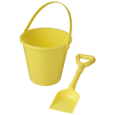 Picture of TIDES RECYCLED BEACH BUCKET AND SPADE in Yellow