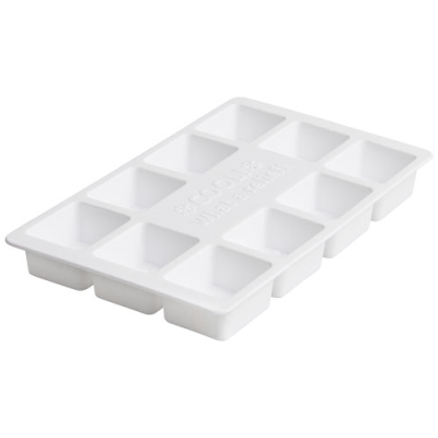 Picture of CHILL CUSTOMISABLE ICE CUBE TRAY in White.