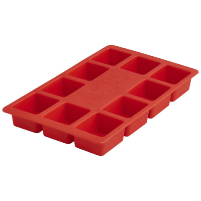Picture of CHILL CUSTOMISABLE ICE CUBE TRAY in Red.