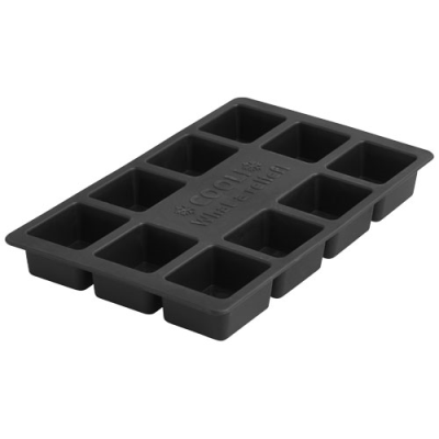 Picture of CHILL CUSTOMISABLE ICE CUBE TRAY in Solid Black.