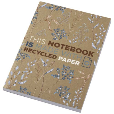 Picture of NOVELLA AUSTEN A5 RECYCLED SOFT COVER KRAFT NOTE BOOK - 100 x SHEET