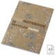 Picture of NOVELLA AUSTEN A5 RECYCLED SOFT COVER KRAFT NOTE BOOK - 50 x SHEET 