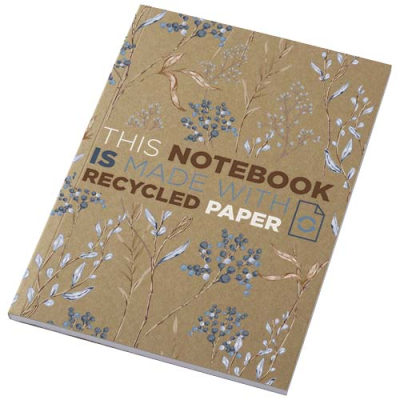 Picture of NOVELLA AUSTEN A5 RECYCLED SOFT COVER KRAFT NOTE BOOK - 50 x SHEET 