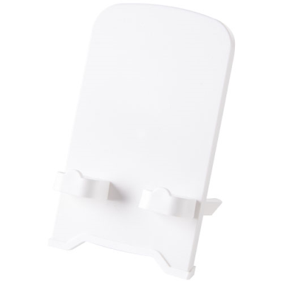 Picture of THE DOK PHONE STAND in White & White.