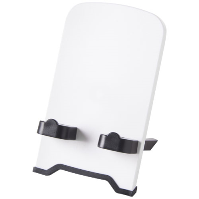 Picture of THE DOK PHONE STAND in Solid Black & White.