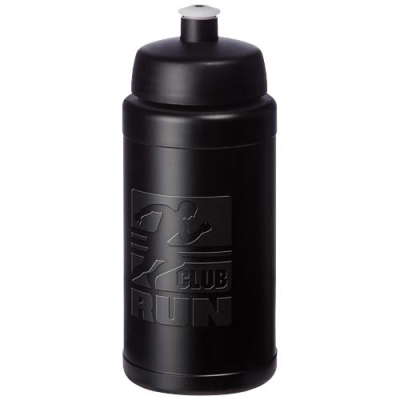 Picture of BASELINE RISE 500 ML SPORT BOTTLE in Solid Black & Solid Black.