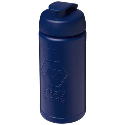Picture of BASELINE RISE 500 ML SPORTS BOTTLE with Flip Lid in Blue & Blue.