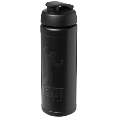 Picture of BASELINE RISE 750 ML SPORTS BOTTLE with Flip Lid in Solid Black & Solid Black.