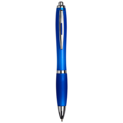 Picture of CURVY BALL PEN with Frosted Barrel & Grip in Blue