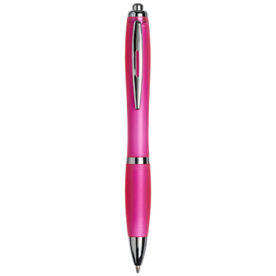 Picture of FROSTED CURVY BALL PEN-PK in Pink