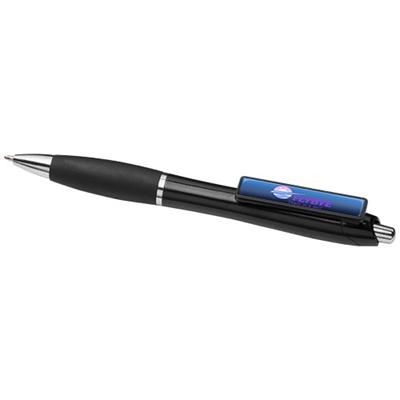 Picture of DOMED CURVY BALL PEN-BK in Black Solid