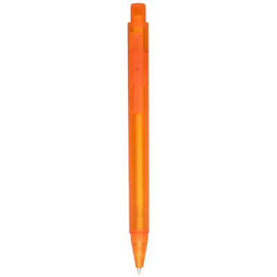 Picture of CALYPSO FROSTED BALL PEN in Frosted Orange