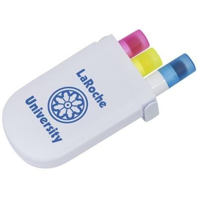 Picture of TRIO GEL HIGHLIGHTER SET in White Solid