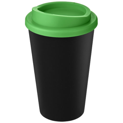 Picture of AMERICANO® ECO 350 ML RECYCLED TUMBLER in Solid Black & Green.