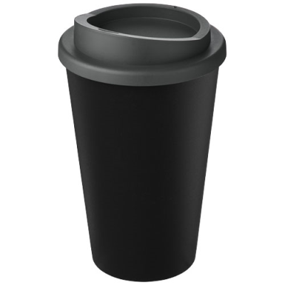 Picture of AMERICANO® ECO 350 ML RECYCLED TUMBLER in Solid Black & Grey.