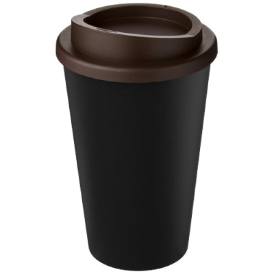 Picture of AMERICANO® ECO 350 ML RECYCLED TUMBLER in Solid Black & Brown