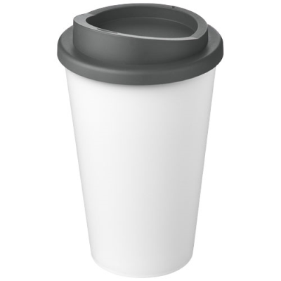 Picture of AMERICANO® ECO 350 ML RECYCLED TUMBLER in White & Grey.