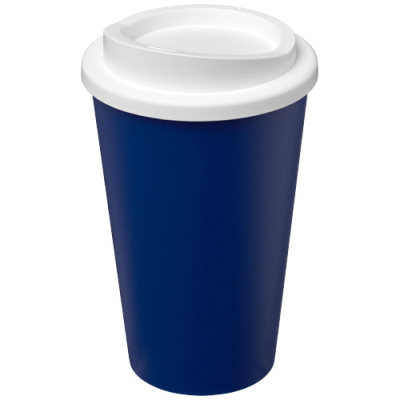 Picture of AMERICANO® ECO 350 ML RECYCLED TUMBLER in Blue & White.