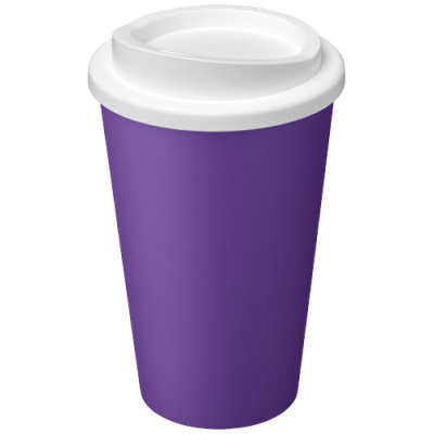 Picture of AMERICANO® ECO 350 ML RECYCLED TUMBLER in Purple & White.