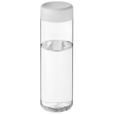 Picture of H2O ACTIVE® VIBE 850 ML SCREW CAP WATER BOTTLE in Clear Transparent & White.
