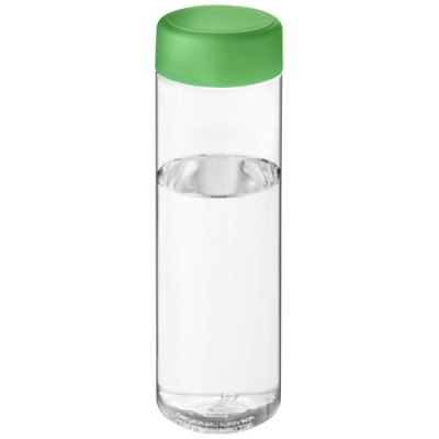 Picture of H2O ACTIVE® VIBE 850 ML SCREW CAP WATER BOTTLE in Clear Transparent & Green